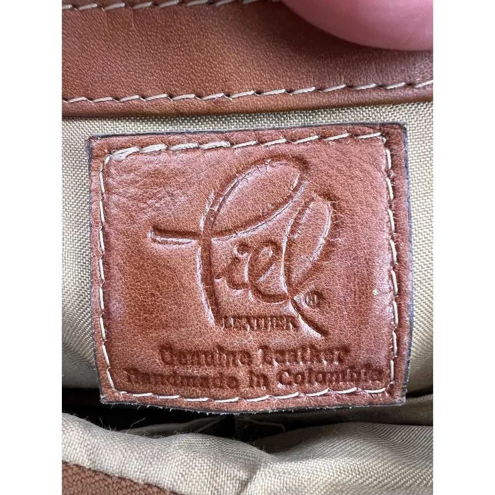 Piel Leather Backpack Purse Women's Tan Handmade in Columbia Genuine Leather
